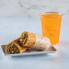 Falafel Sandwich Soda Combo